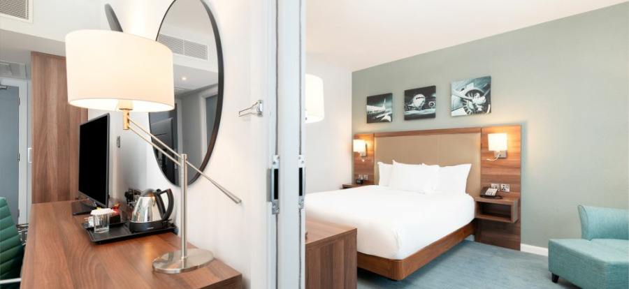 Hilton Garden Inn Heathrow Airport Family Room 2