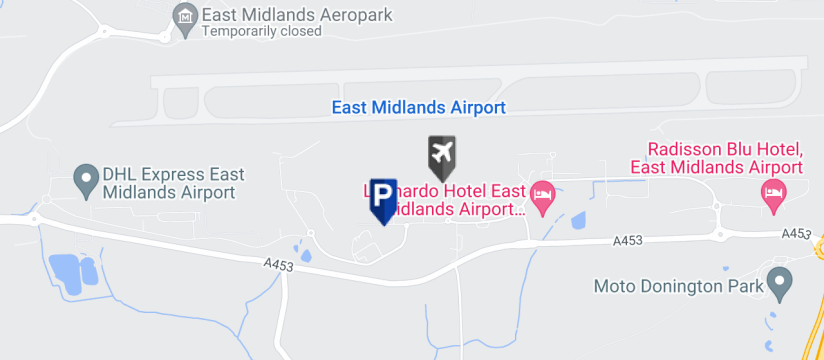 East Midlands Airport Mid Stay 1, East Midlands Airport map