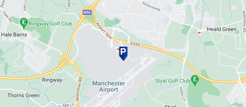Meet & Greet Terminal 2, Manchester Airport map