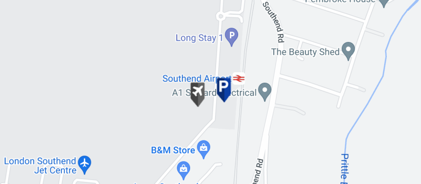 SACP Meet & Greet, Southend Airport map