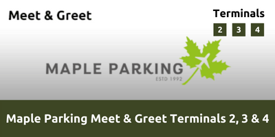 Maple Parking Meet & Greet Terminal 2 & 3 Heathrow Airport LHAI