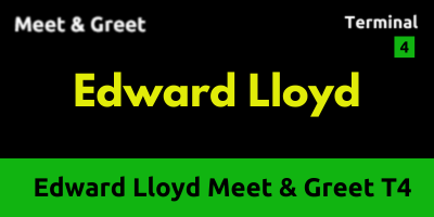 Edward Lloyd Meet & Greet Terminal 4 Heathrow Airport 2