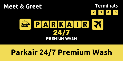 Parkair 24/7 With Premium Wash Heathrow Airport Parkair Logos