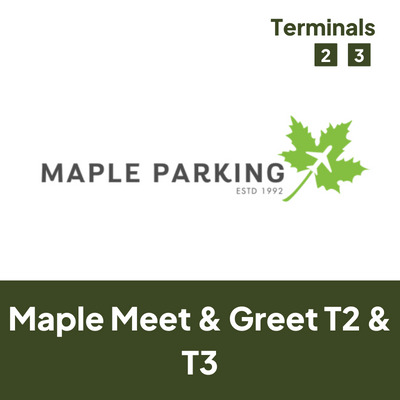Maple Parking Meet & Greet Terminal 2 & 3