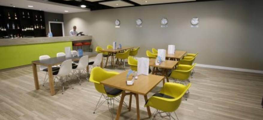 Escape Lounge East Midlands Airport tables