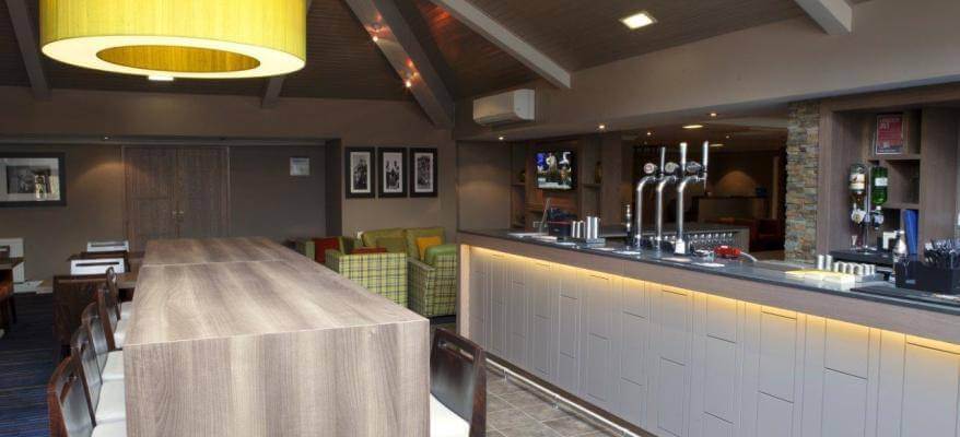 Holiday Inn Express Edinburgh Airport Lounge Bar Area