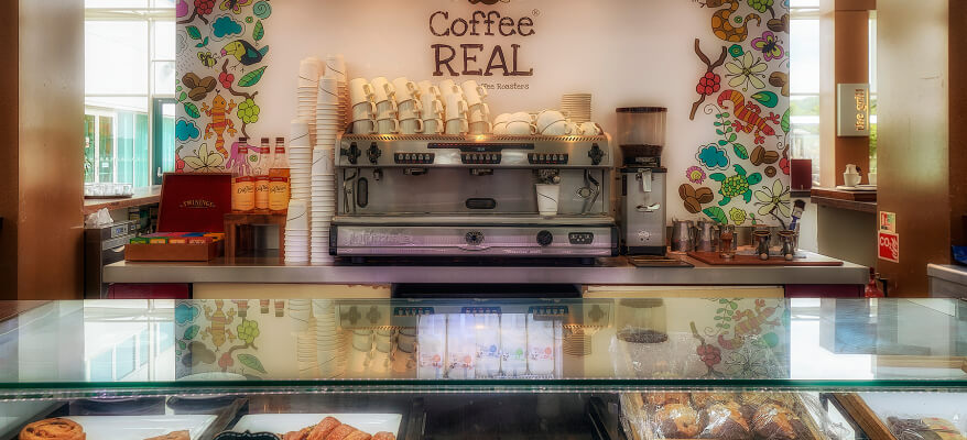 Arora Hotel Gatwick Crawley Cafe Real Coffee Shop