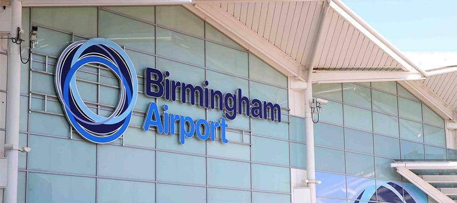 Birmingham Airport Birmingham Sign