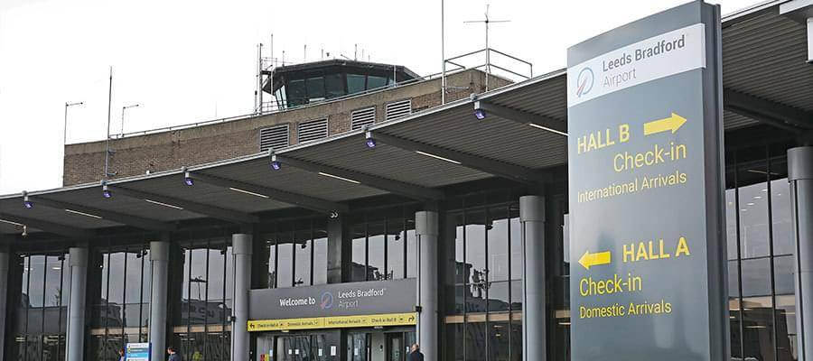 Leeds Bradford Airport Leeds Bradford Airport Entrance