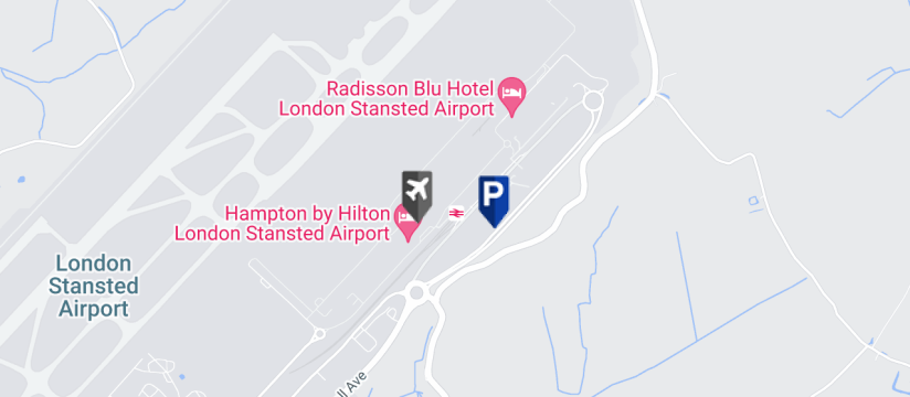 APH Meet & Greet, Stansted Airport map