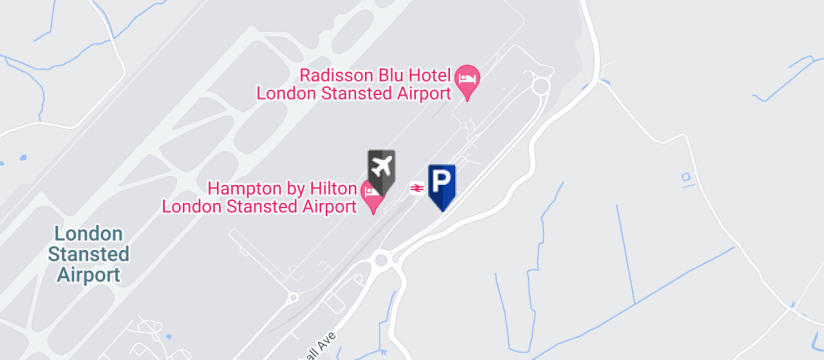 I Love Meet and Greet, Stansted Airport map