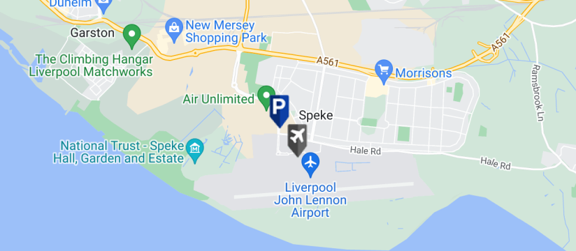 Imagine Meet & Greet, Liverpool John Lennon Airport map