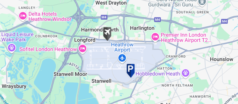 	Maple Meet & Greet T4, Heathrow Airport map