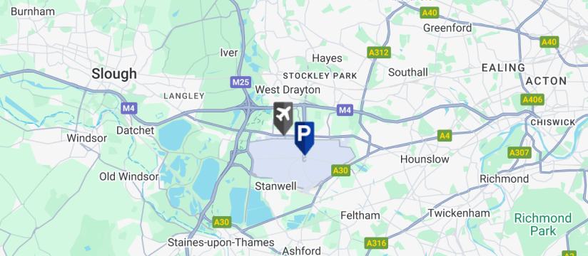 Maple Meet & Greet Terminal 2 & 3, Heathrow Airport map