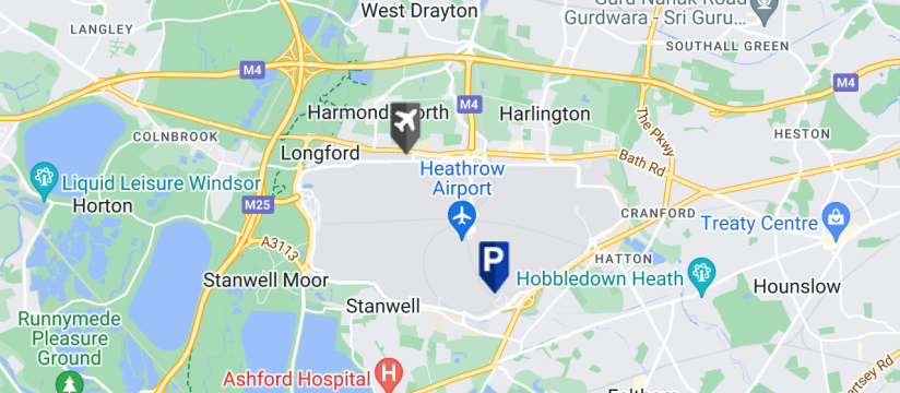 	Maple Parking Meet & Greet T4, Heathrow Airport map