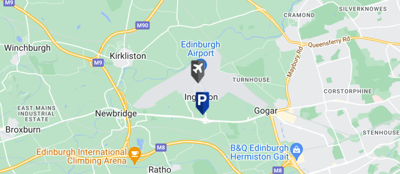 NCP Scotpark, Edinburgh Airport map