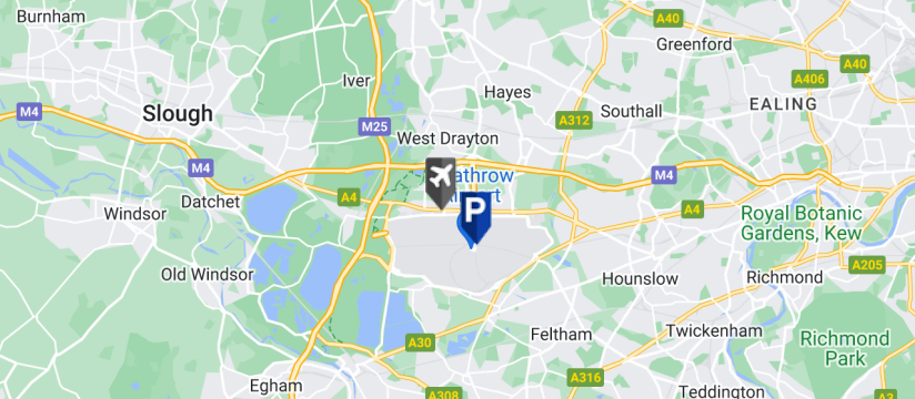 Official Heathrow Meet & Greet T2, Heathrow Airport map