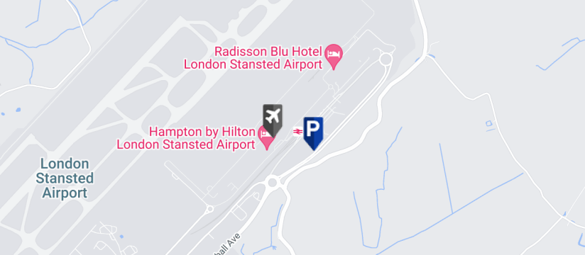 Stansted Meet & Greet, Stansted Airport map